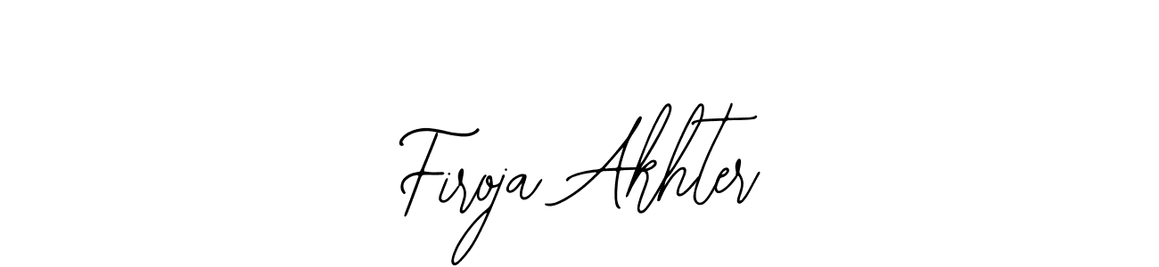 Firoja Akhter stylish signature style. Best Handwritten Sign (Bearetta-2O07w) for my name. Handwritten Signature Collection Ideas for my name Firoja Akhter. Firoja Akhter signature style 12 images and pictures png