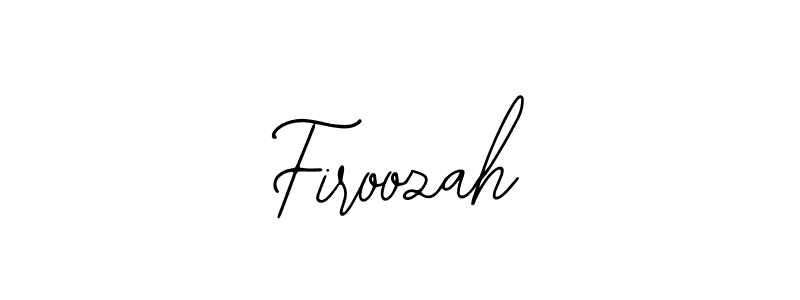 Design your own signature with our free online signature maker. With this signature software, you can create a handwritten (Bearetta-2O07w) signature for name Firoozah. Firoozah signature style 12 images and pictures png