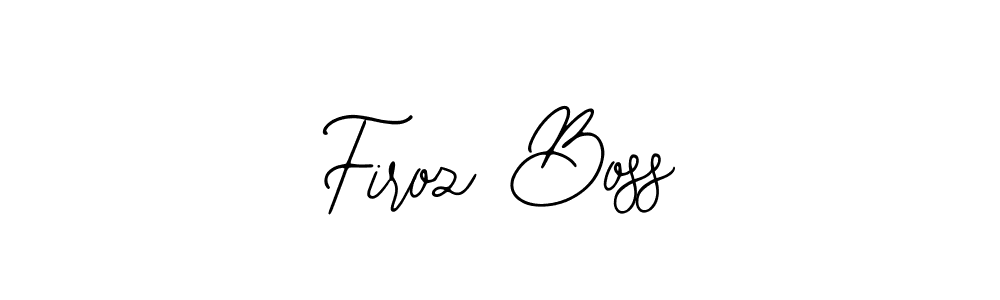 Make a beautiful signature design for name Firoz Boss. Use this online signature maker to create a handwritten signature for free. Firoz Boss signature style 12 images and pictures png