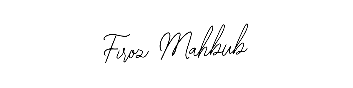 Also we have Firoz Mahbub name is the best signature style. Create professional handwritten signature collection using Bearetta-2O07w autograph style. Firoz Mahbub signature style 12 images and pictures png