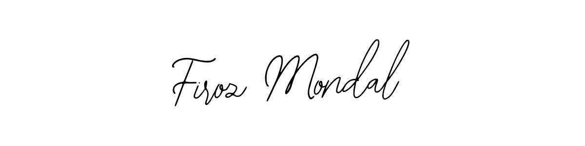 Design your own signature with our free online signature maker. With this signature software, you can create a handwritten (Bearetta-2O07w) signature for name Firoz Mondal. Firoz Mondal signature style 12 images and pictures png