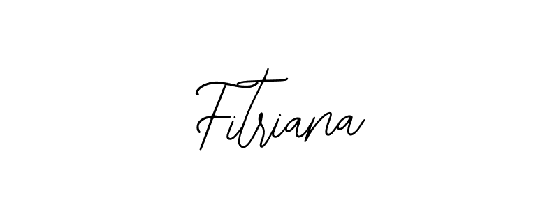 Make a beautiful signature design for name Fitriana. Use this online signature maker to create a handwritten signature for free. Fitriana signature style 12 images and pictures png