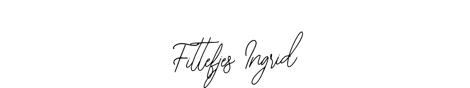Similarly Bearetta-2O07w is the best handwritten signature design. Signature creator online .You can use it as an online autograph creator for name Fittefjes Ingrid. Fittefjes Ingrid signature style 12 images and pictures png