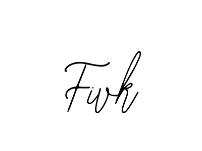 Bearetta-2O07w is a professional signature style that is perfect for those who want to add a touch of class to their signature. It is also a great choice for those who want to make their signature more unique. Get Fivk name to fancy signature for free. Fivk signature style 12 images and pictures png