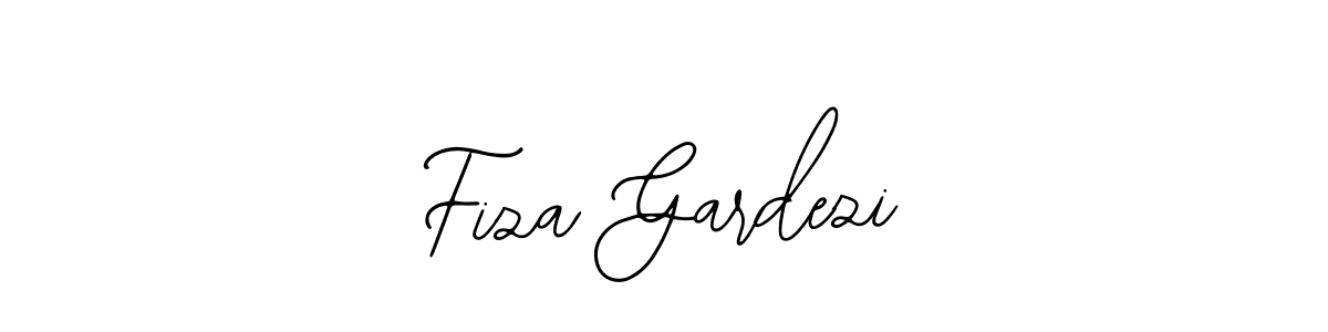 Also we have Fiza Gardezi name is the best signature style. Create professional handwritten signature collection using Bearetta-2O07w autograph style. Fiza Gardezi signature style 12 images and pictures png