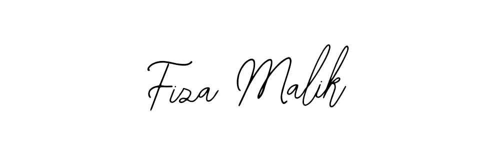 Design your own signature with our free online signature maker. With this signature software, you can create a handwritten (Bearetta-2O07w) signature for name Fiza Malik. Fiza Malik signature style 12 images and pictures png