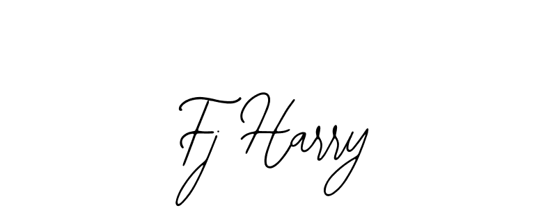 The best way (Bearetta-2O07w) to make a short signature is to pick only two or three words in your name. The name Fj Harry include a total of six letters. For converting this name. Fj Harry signature style 12 images and pictures png