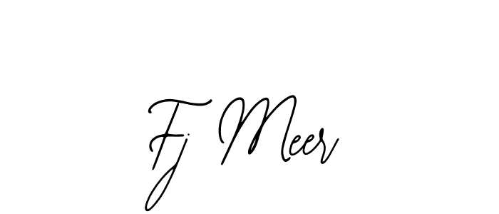 Create a beautiful signature design for name Fj Meer. With this signature (Bearetta-2O07w) fonts, you can make a handwritten signature for free. Fj Meer signature style 12 images and pictures png