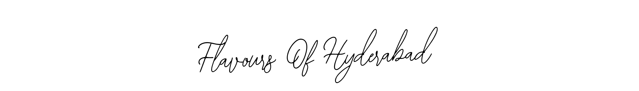 How to make Flavours Of Hyderabad name signature. Use Bearetta-2O07w style for creating short signs online. This is the latest handwritten sign. Flavours Of Hyderabad signature style 12 images and pictures png
