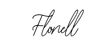 A stylish, flowing autograph style designed for name Flonell using Bearetta-2O07w typography. Perfect for digital creative projects. Flonell signature style 12 images and pictures png