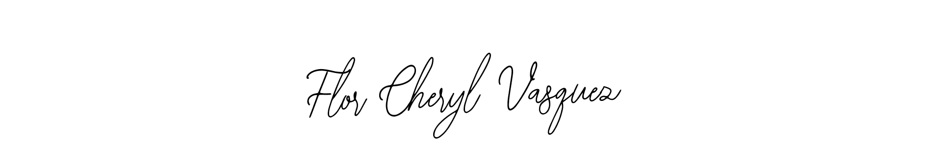 See photos of Flor Cheryl Vasquez official signature by Spectra . Check more albums & portfolios. Read reviews & check more about Bearetta-2O07w font. Flor Cheryl Vasquez signature style 12 images and pictures png