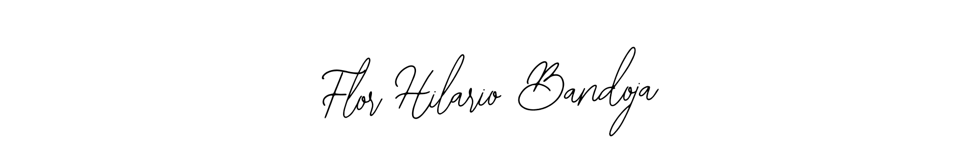 How to Draw Flor Hilario Bandoja signature style? Bearetta-2O07w is a latest design signature styles for name Flor Hilario Bandoja. Flor Hilario Bandoja signature style 12 images and pictures png