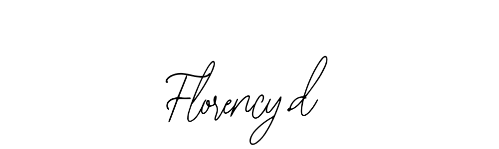 Use a signature maker to create a handwritten signature online. With this signature software, you can design (Bearetta-2O07w) your own signature for name Florency.d. Florency.d signature style 12 images and pictures png