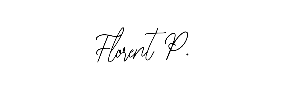 Make a beautiful signature design for name Florent P.. Use this online signature maker to create a handwritten signature for free. Florent P. signature style 12 images and pictures png