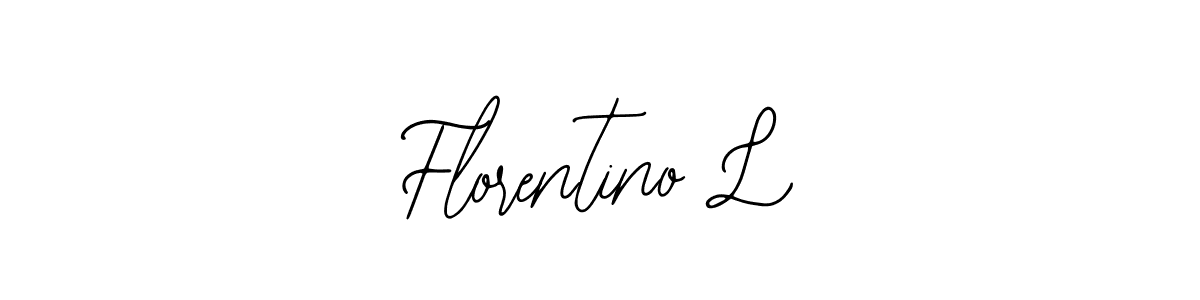 Florentino L stylish signature style. Best Handwritten Sign (Bearetta-2O07w) for my name. Handwritten Signature Collection Ideas for my name Florentino L. Florentino L signature style 12 images and pictures png