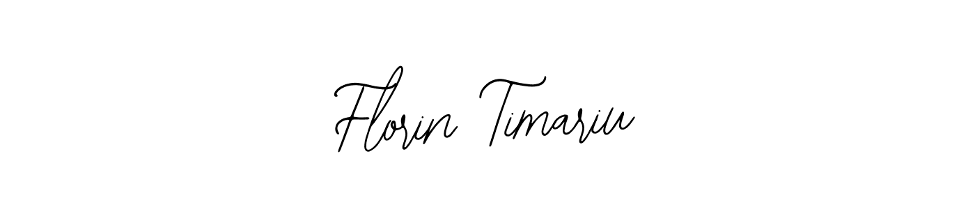 How to make Florin Timariu name signature. Use Bearetta-2O07w style for creating short signs online. This is the latest handwritten sign. Florin Timariu signature style 12 images and pictures png