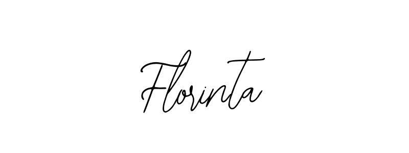 How to make Florinta name signature. Use Bearetta-2O07w style for creating short signs online. This is the latest handwritten sign. Florinta signature style 12 images and pictures png