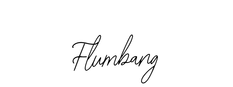 Create a beautiful signature design for name Flumbang. With this signature (Bearetta-2O07w) fonts, you can make a handwritten signature for free. Flumbang signature style 12 images and pictures png