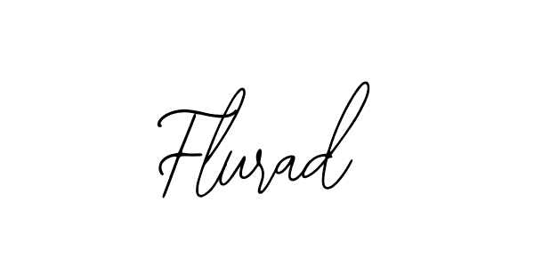 How to make Flurad name signature. Use Bearetta-2O07w style for creating short signs online. This is the latest handwritten sign. Flurad signature style 12 images and pictures png