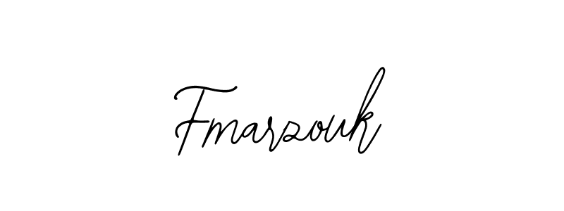 You should practise on your own different ways (Bearetta-2O07w) to write your name (Fmarzouk) in signature. don't let someone else do it for you. Fmarzouk signature style 12 images and pictures png