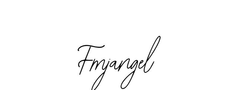 How to make Fmjangel name signature. Use Bearetta-2O07w style for creating short signs online. This is the latest handwritten sign. Fmjangel signature style 12 images and pictures png