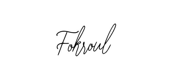 if you are searching for the best signature style for your name Fokroul. so please give up your signature search. here we have designed multiple signature styles  using Bearetta-2O07w. Fokroul signature style 12 images and pictures png