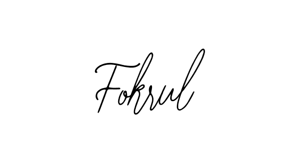 Design your own signature with our free online signature maker. With this signature software, you can create a handwritten (Bearetta-2O07w) signature for name Fokrul. Fokrul signature style 12 images and pictures png