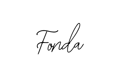 How to make Fonda signature? Bearetta-2O07w is a professional autograph style. Create handwritten signature for Fonda name. Fonda signature style 12 images and pictures png