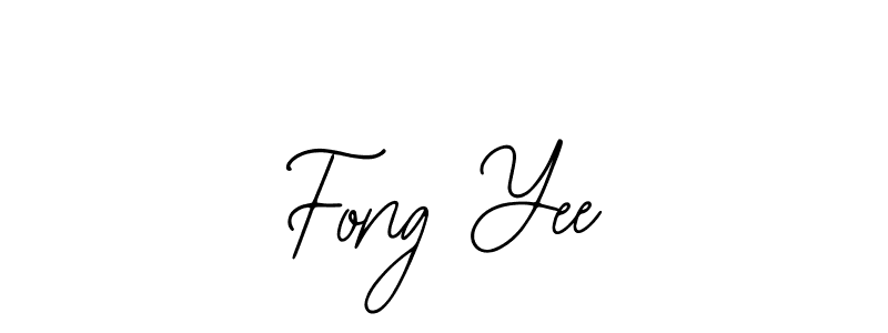 You should practise on your own different ways (Bearetta-2O07w) to write your name (Fong Yee) in signature. don't let someone else do it for you. Fong Yee signature style 12 images and pictures png