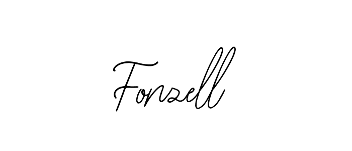 Fonzell stylish signature style. Best Handwritten Sign (Bearetta-2O07w) for my name. Handwritten Signature Collection Ideas for my name Fonzell. Fonzell signature style 12 images and pictures png