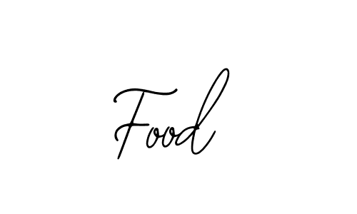 How to make Food  name signature. Use Bearetta-2O07w style for creating short signs online. This is the latest handwritten sign. Food  signature style 12 images and pictures png