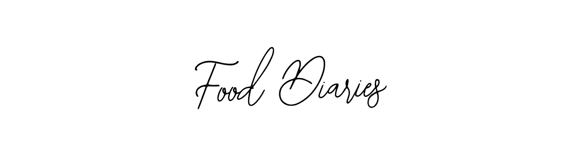 The best way (Bearetta-2O07w) to make a short signature is to pick only two or three words in your name. The name Food Diaries include a total of six letters. For converting this name. Food Diaries signature style 12 images and pictures png