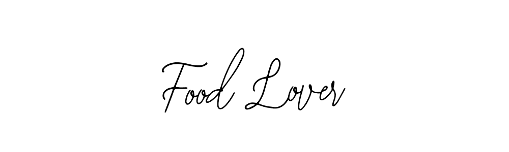 Design your own signature with our free online signature maker. With this signature software, you can create a handwritten (Bearetta-2O07w) signature for name Food Lover. Food Lover signature style 12 images and pictures png