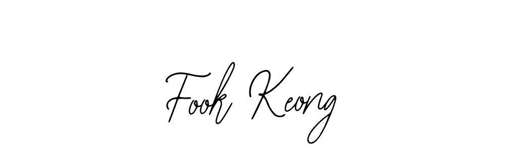 Design your own signature with our free online signature maker. With this signature software, you can create a handwritten (Bearetta-2O07w) signature for name Fook Keong. Fook Keong signature style 12 images and pictures png