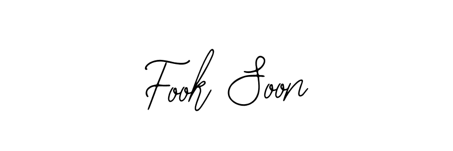Make a beautiful signature design for name Fook Soon. Use this online signature maker to create a handwritten signature for free. Fook Soon signature style 12 images and pictures png