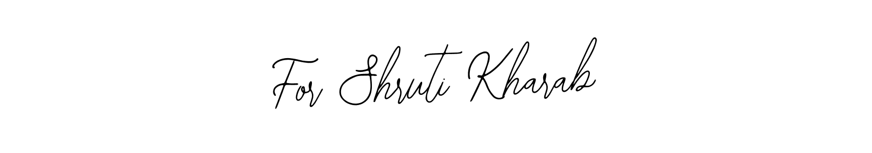 Check out images of Autograph of For Shruti Kharab name. Actor For Shruti Kharab Signature Style. Bearetta-2O07w is a professional sign style online. For Shruti Kharab signature style 12 images and pictures png