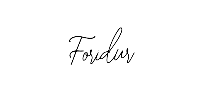 Make a beautiful signature design for name Foridur. Use this online signature maker to create a handwritten signature for free. Foridur signature style 12 images and pictures png