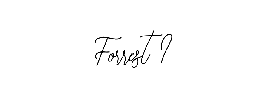 Forrest I stylish signature style. Best Handwritten Sign (Bearetta-2O07w) for my name. Handwritten Signature Collection Ideas for my name Forrest I. Forrest I signature style 12 images and pictures png