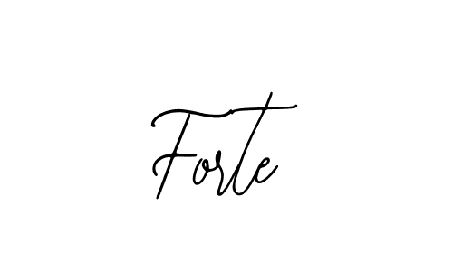 Use a signature maker to create a handwritten signature online. With this signature software, you can design (Bearetta-2O07w) your own signature for name Forte. Forte signature style 12 images and pictures png