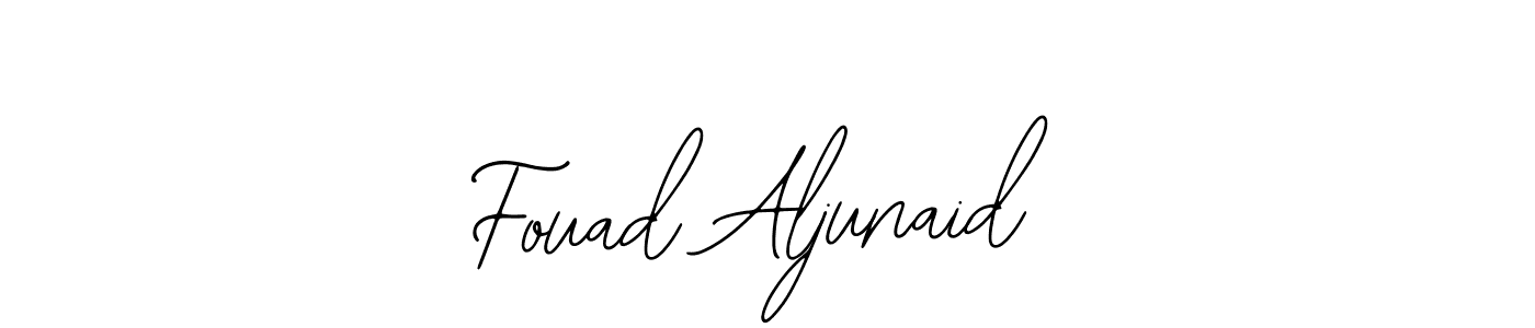 Make a beautiful signature design for name Fouad Aljunaid. Use this online signature maker to create a handwritten signature for free. Fouad Aljunaid signature style 12 images and pictures png