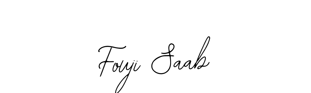 How to Draw Fouji Saab signature style? Bearetta-2O07w is a latest design signature styles for name Fouji Saab. Fouji Saab signature style 12 images and pictures png