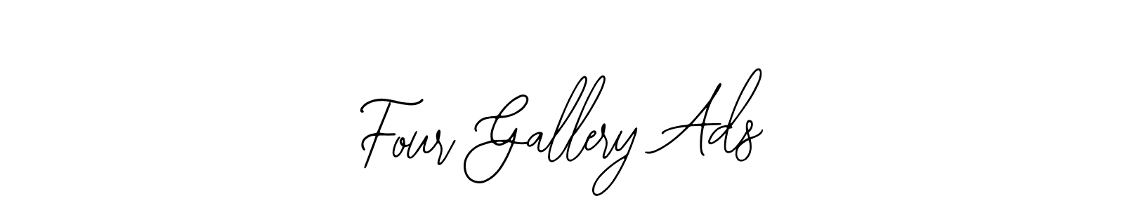 How to make Four Gallery Ads signature? Bearetta-2O07w is a professional autograph style. Create handwritten signature for Four Gallery Ads name. Four Gallery Ads signature style 12 images and pictures png
