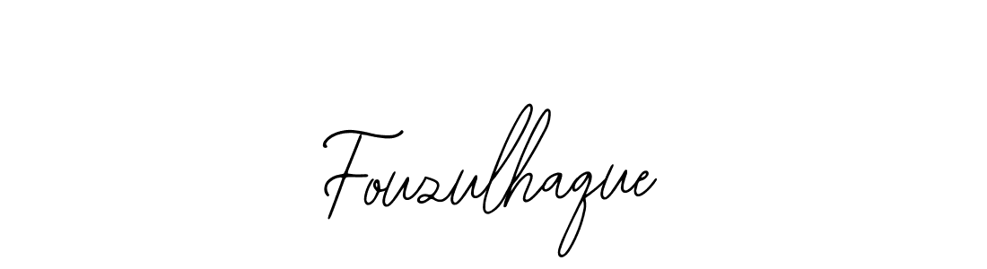 How to make Fouzulhaque signature? Bearetta-2O07w is a professional autograph style. Create handwritten signature for Fouzulhaque name. Fouzulhaque signature style 12 images and pictures png