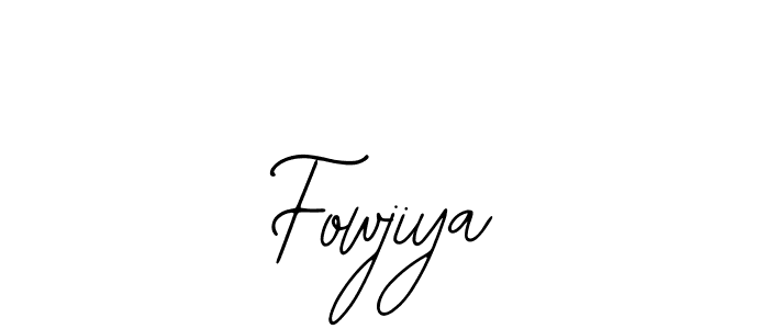 Fowjiya stylish signature style. Best Handwritten Sign (Bearetta-2O07w) for my name. Handwritten Signature Collection Ideas for my name Fowjiya. Fowjiya signature style 12 images and pictures png