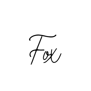 Design your own signature with our free online signature maker. With this signature software, you can create a handwritten (Bearetta-2O07w) signature for name Fox. Fox signature style 12 images and pictures png