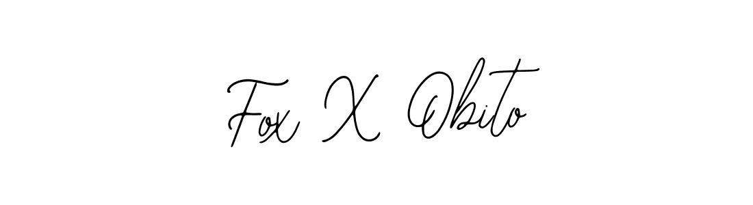 Create a beautiful signature design for name Fox X Obito. With this signature (Bearetta-2O07w) fonts, you can make a handwritten signature for free. Fox X Obito signature style 12 images and pictures png