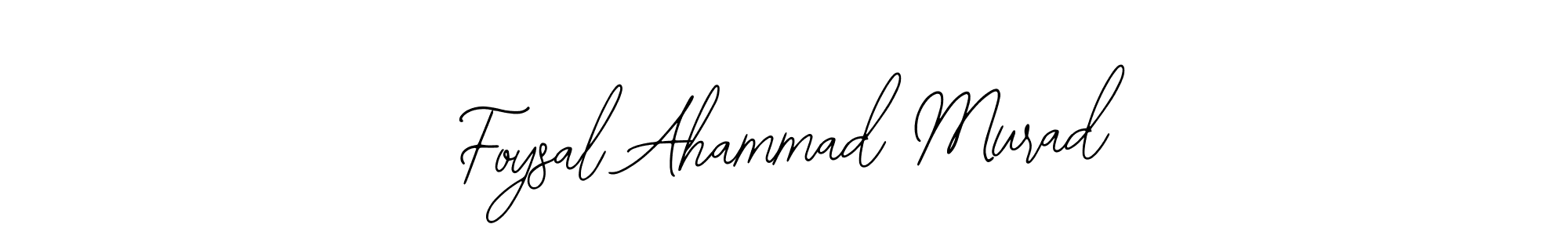 Also You can easily find your signature by using the search form. We will create Foysal Ahammad Murad name handwritten signature images for you free of cost using Bearetta-2O07w sign style. Foysal Ahammad Murad signature style 12 images and pictures png