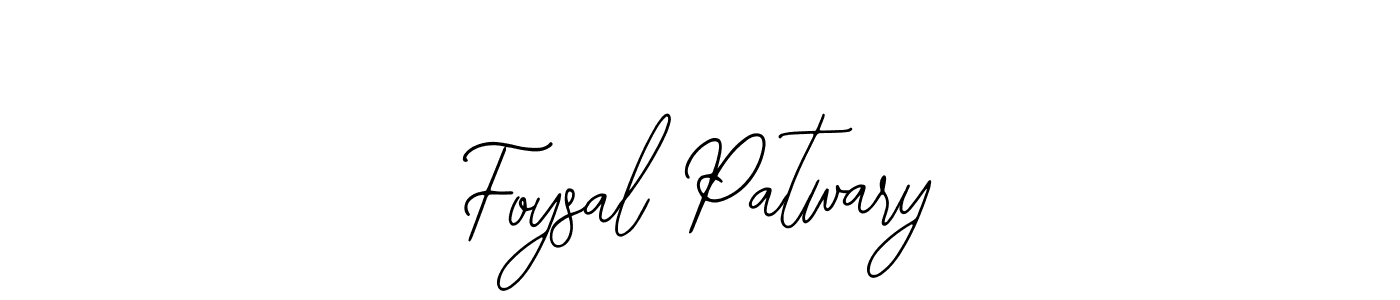 Similarly Bearetta-2O07w is the best handwritten signature design. Signature creator online .You can use it as an online autograph creator for name Foysal Patwary. Foysal Patwary signature style 12 images and pictures png