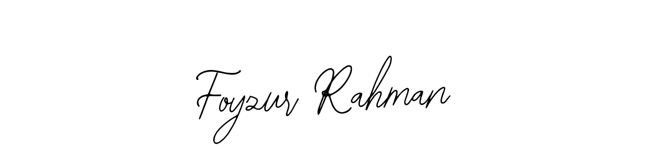 Foyzur Rahman stylish signature style. Best Handwritten Sign (Bearetta-2O07w) for my name. Handwritten Signature Collection Ideas for my name Foyzur Rahman. Foyzur Rahman signature style 12 images and pictures png
