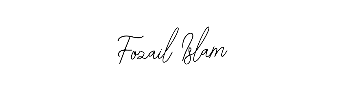 Create a beautiful signature design for name Fozail Islam. With this signature (Bearetta-2O07w) fonts, you can make a handwritten signature for free. Fozail Islam signature style 12 images and pictures png